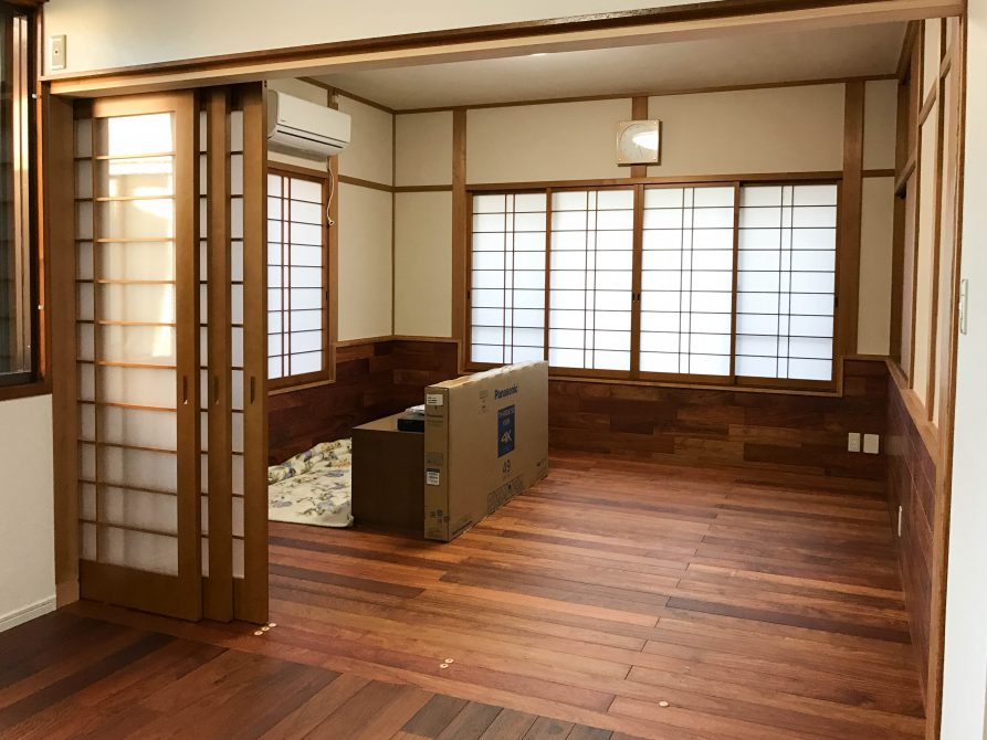 引き込み建具